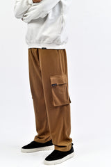 Khaki Interlock Cargo Trouser