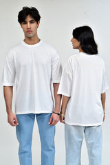 White Oversized Tee