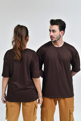 Brown Oversized Tee