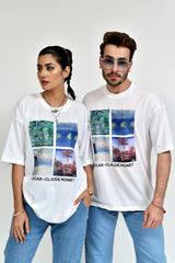 Oscar Claude Monet Oversized Tee
