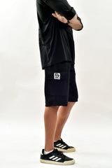 Onyx Black Cargo Shorts