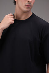 Boxy Fit T-shirt Black