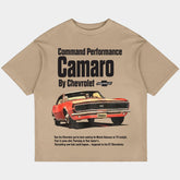 Chevrolet Camaro Vintage Car Oversized Tee