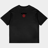 Deadpool Oversized Black Tee