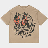 Everything's Fine Oversized Skin Tee