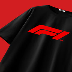 F1 Classic Oversized BLACK Tee