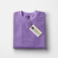 Crew Neck T-shirt in Mystic Lavender