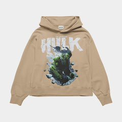 Hulk Skin Oversized Hoodie