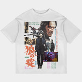 John Wick Oversized White Tee