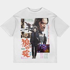John Wick Oversized White Tee
