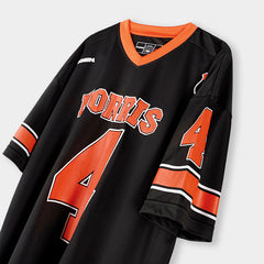 Lando Norris “4” McLaren F1-Inspired Football Jersey