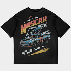Nascar Oversized Black Tee