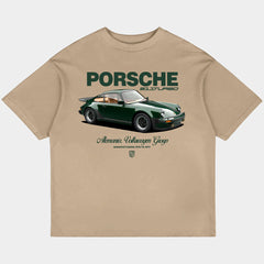 PORSCHE Royal Oversized Tee