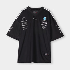 Mercedes AMG Petronas 2025 F1-Inspired Football Jersey