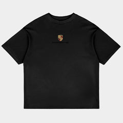 Porsche 911 Oversized Black Tee