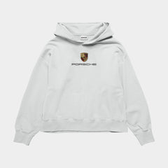 Porsche 911 GT3 RS White Oversized Hoodie