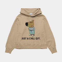 JUST A CHILL GUY Skin Oversized Hoodie