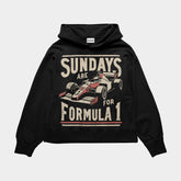 Sundays are for Formula 1 Oversized Hoodie