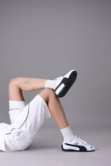Motorsport Tech Shorts White