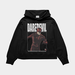 DD Oversized Black Hoodie