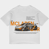 McLaren GTR Oversized White Tee