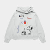 Peanuts Oversized White Hoodie
