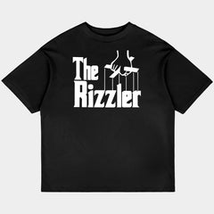 The Rizzler Oversized Black Tee