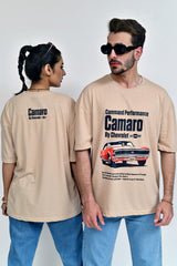Chevrolet Camaro Vintage Car Oversized Tee