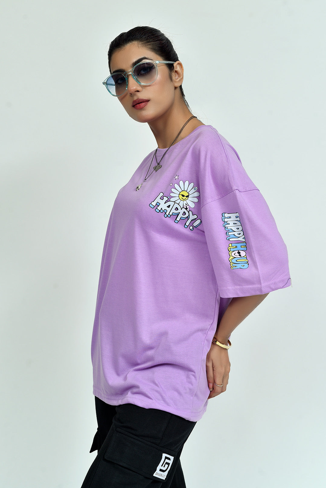 Happy Oversized Tee
