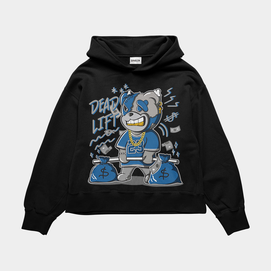 Deadlift Bear Oversized Hoodie