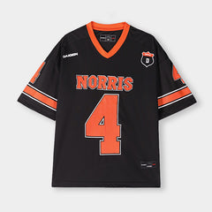 Lando Norris "4" McLaren F1-Inspired Football Jersey
