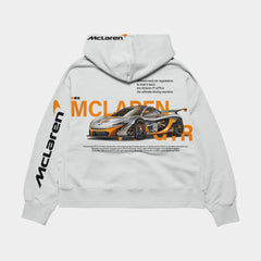 Mclaren GTR White Oversized Hoodie
