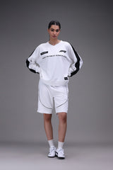 Motorsport Tech Shorts White