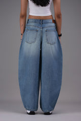 Super Barrel Fit Jeans - Structured Silhouette