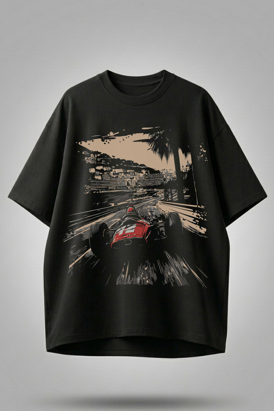 Retro F1 Boxy Fit T-shirt
