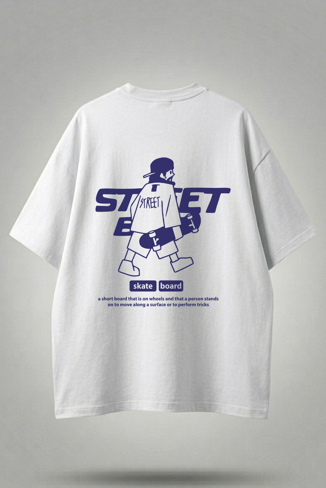 Skate Board Boxy Fit T-shirt